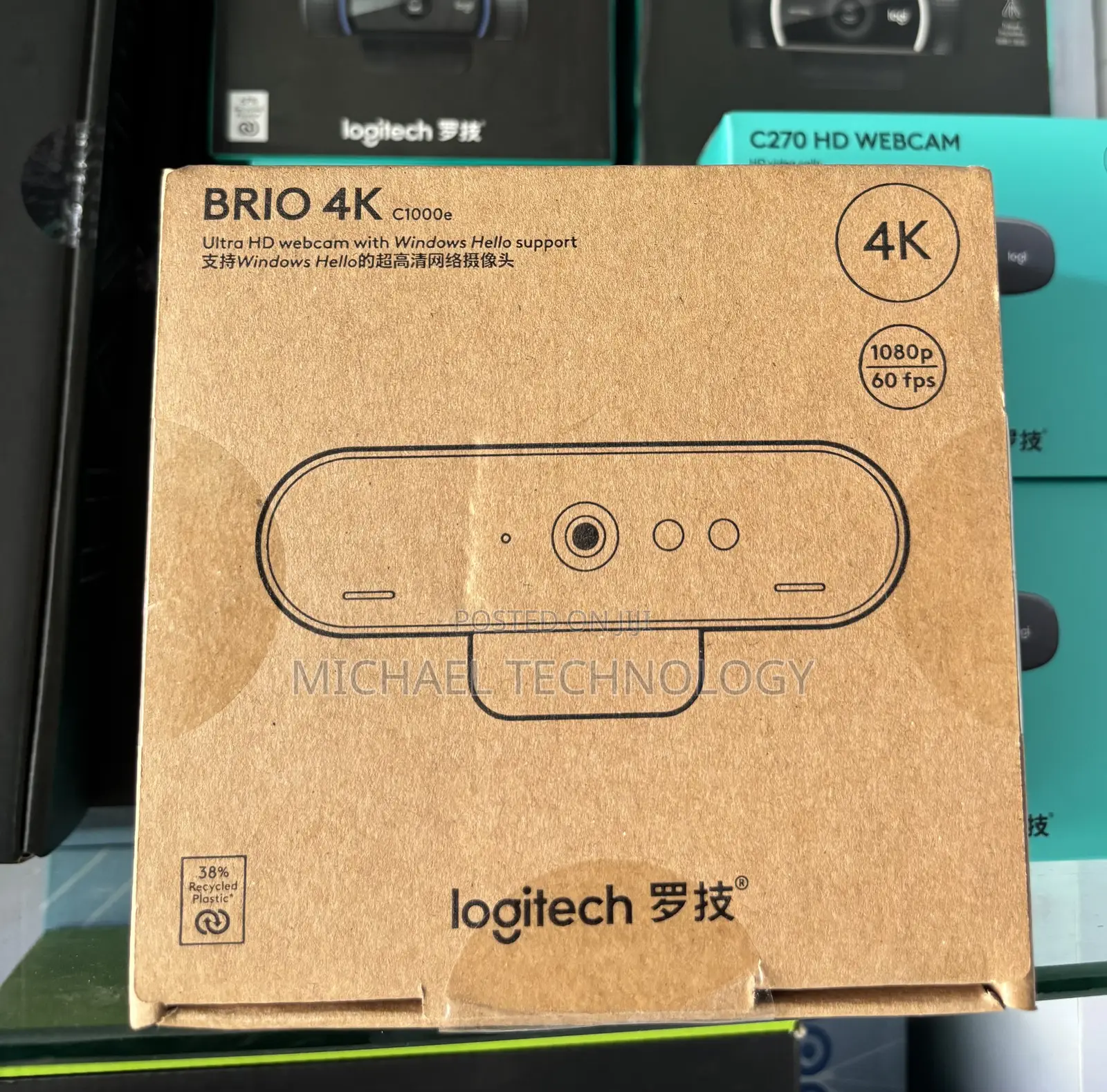 Logitech Brio 4K C1000e Ultra HD Webcam