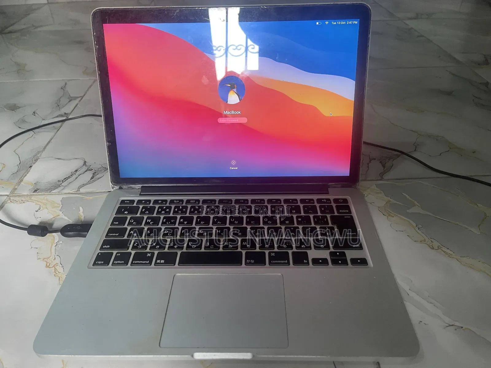 Laptop Apple MacBook 2013 8GB Intel SSD 500GB