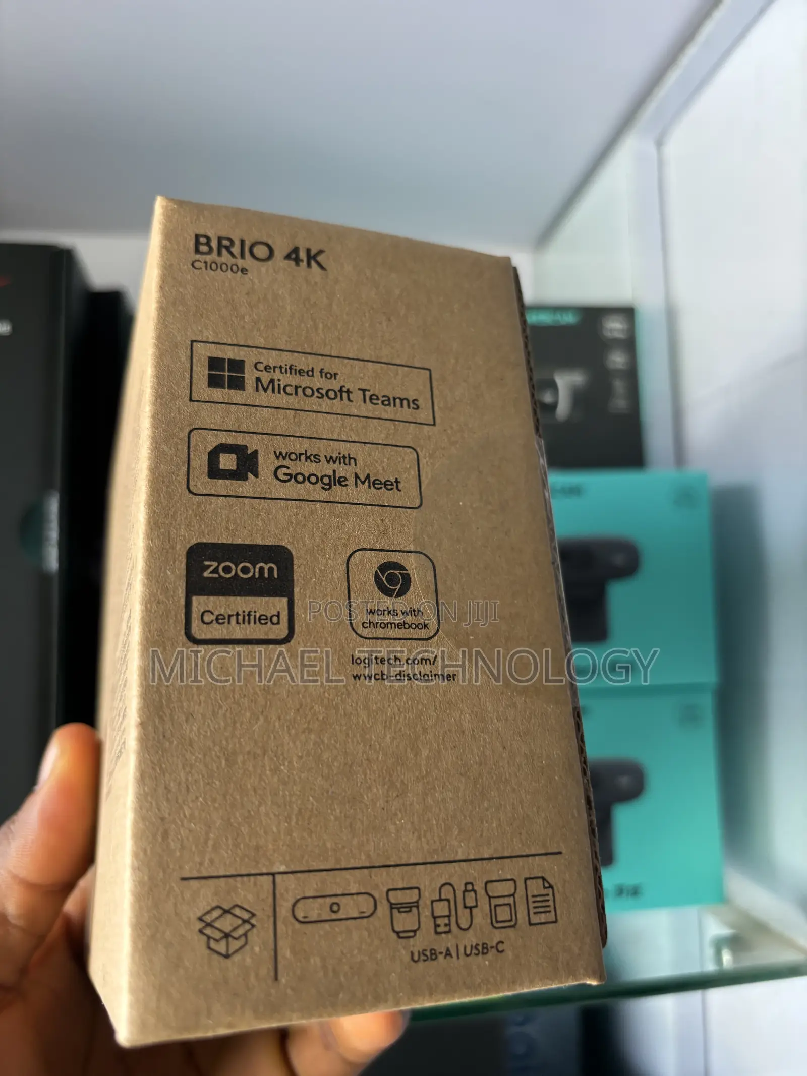 Logitech Brio 4K C1000e Ultra HD Webcam