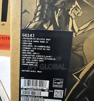 New Laptop Asus ROG Strix G16 32GB Intel Core i9 SSD 1T