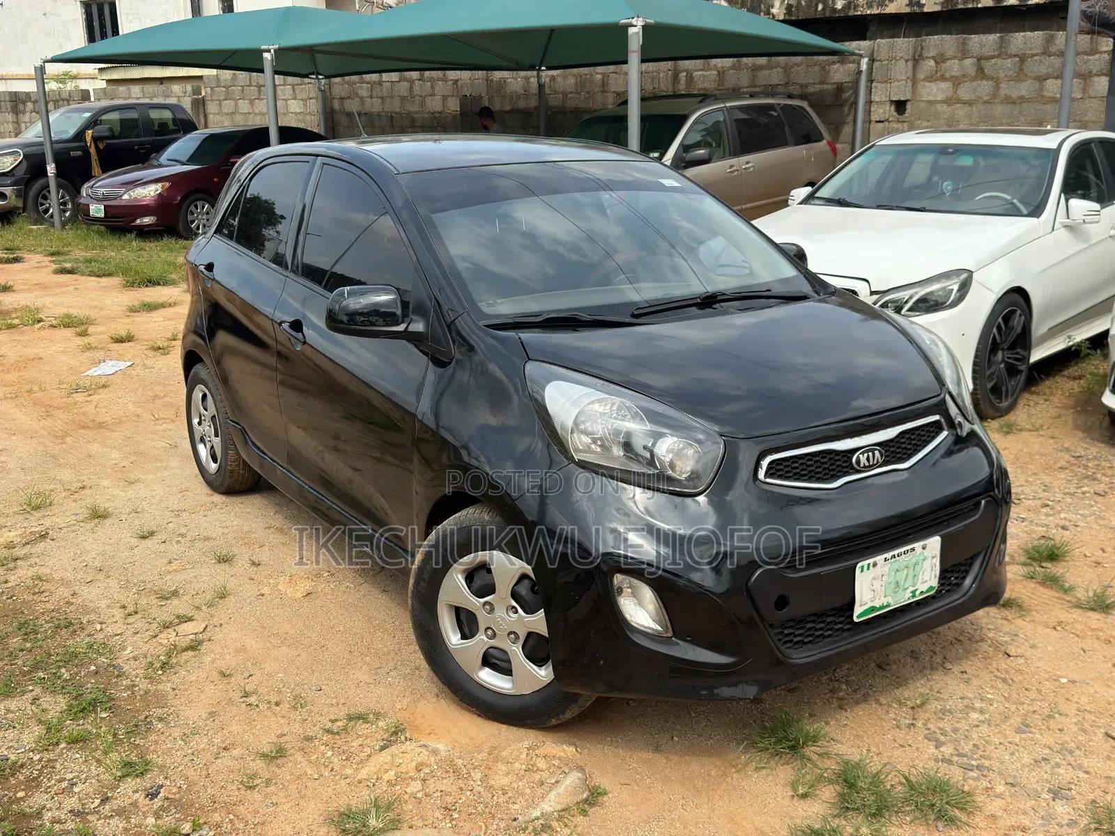 Kia Picanto 1.1 EX Automatic 2012 Black