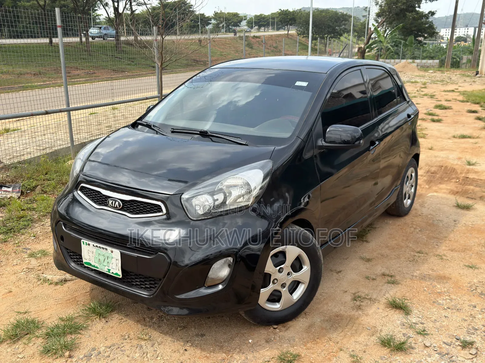 Kia Picanto 1.1 EX Automatic 2012 Black