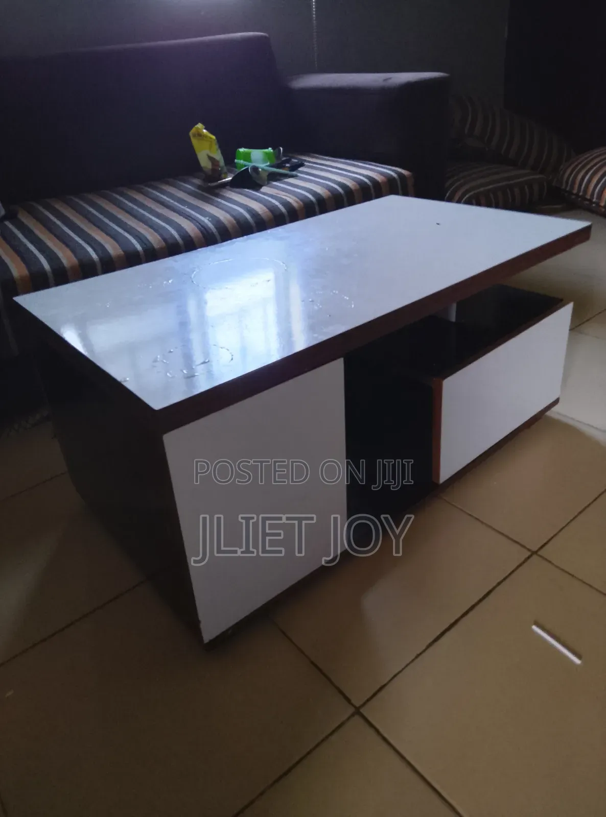 House Hold Center Table, 3 Seater Couch and a Console