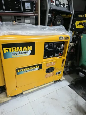 《》Heavy Duty Firman Diesel Soundproof Gen 10kva 100%copper Coil