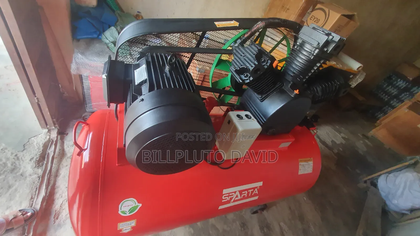 380V Three-Phase Sparta 20HP 1000L Air Compressor System