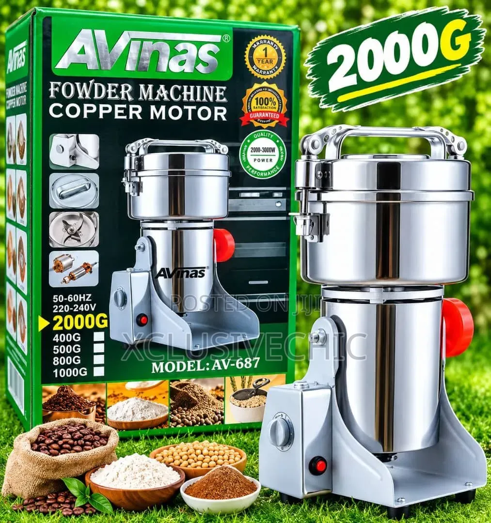 Avinans Swift Dry Grinder - 150g, 250g, 350g, 400g, 500g,1000g & 2000g