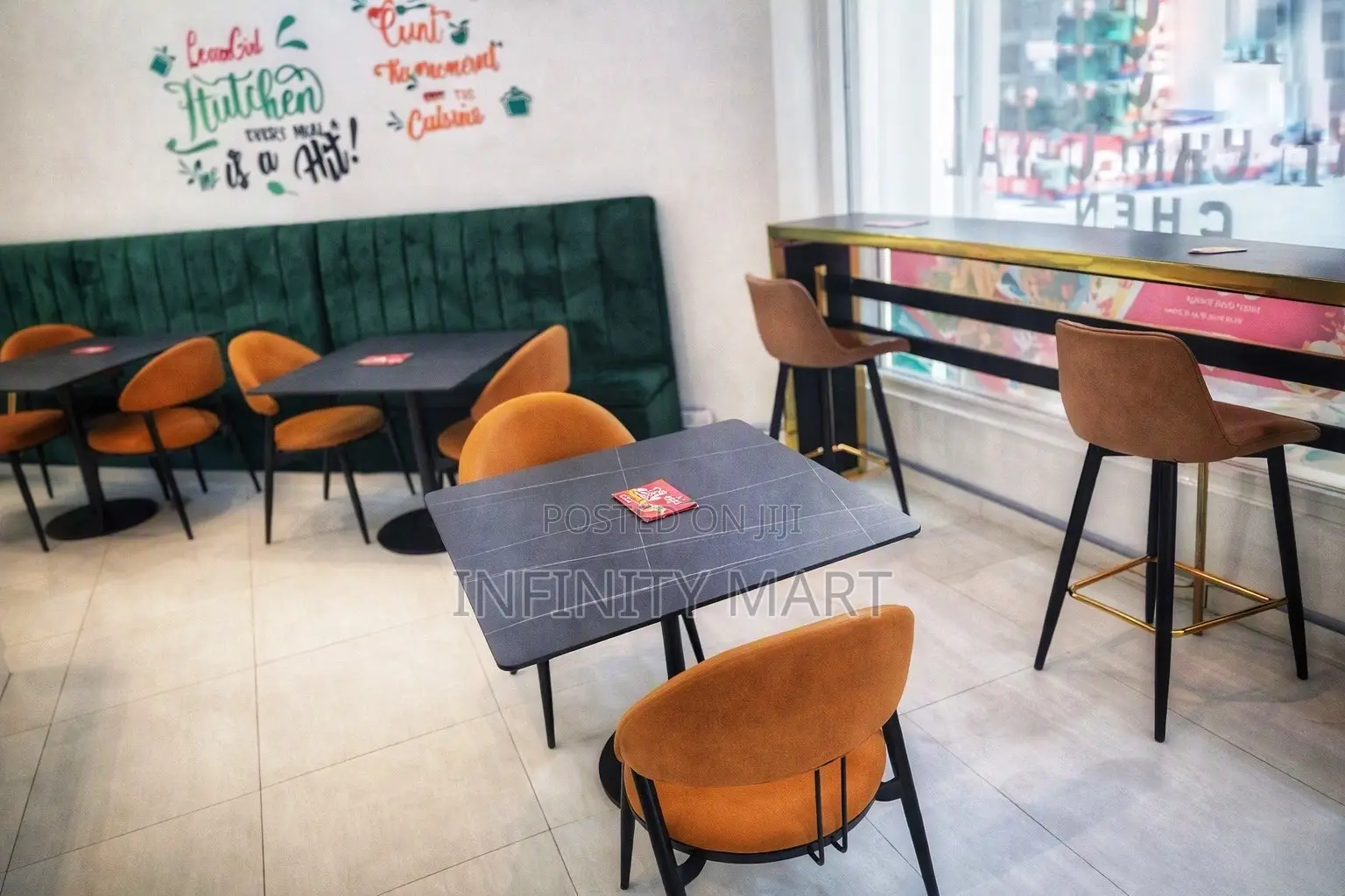 New Modern 2 Seater Marble Dining.