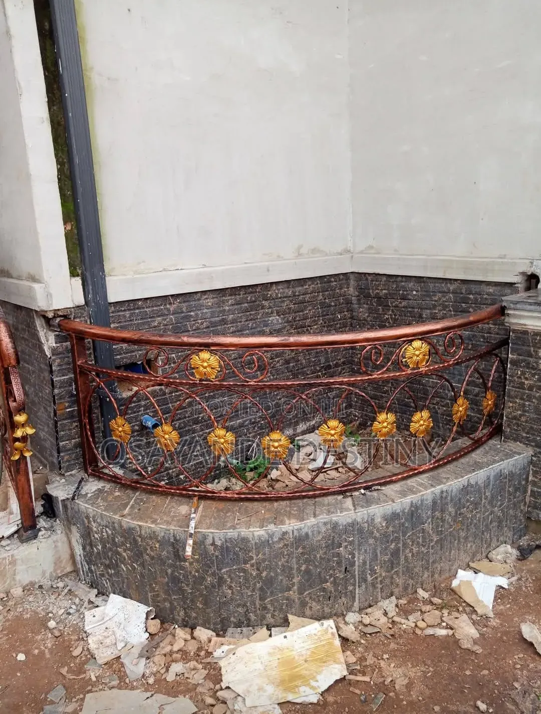 Wrought Iron Handrail