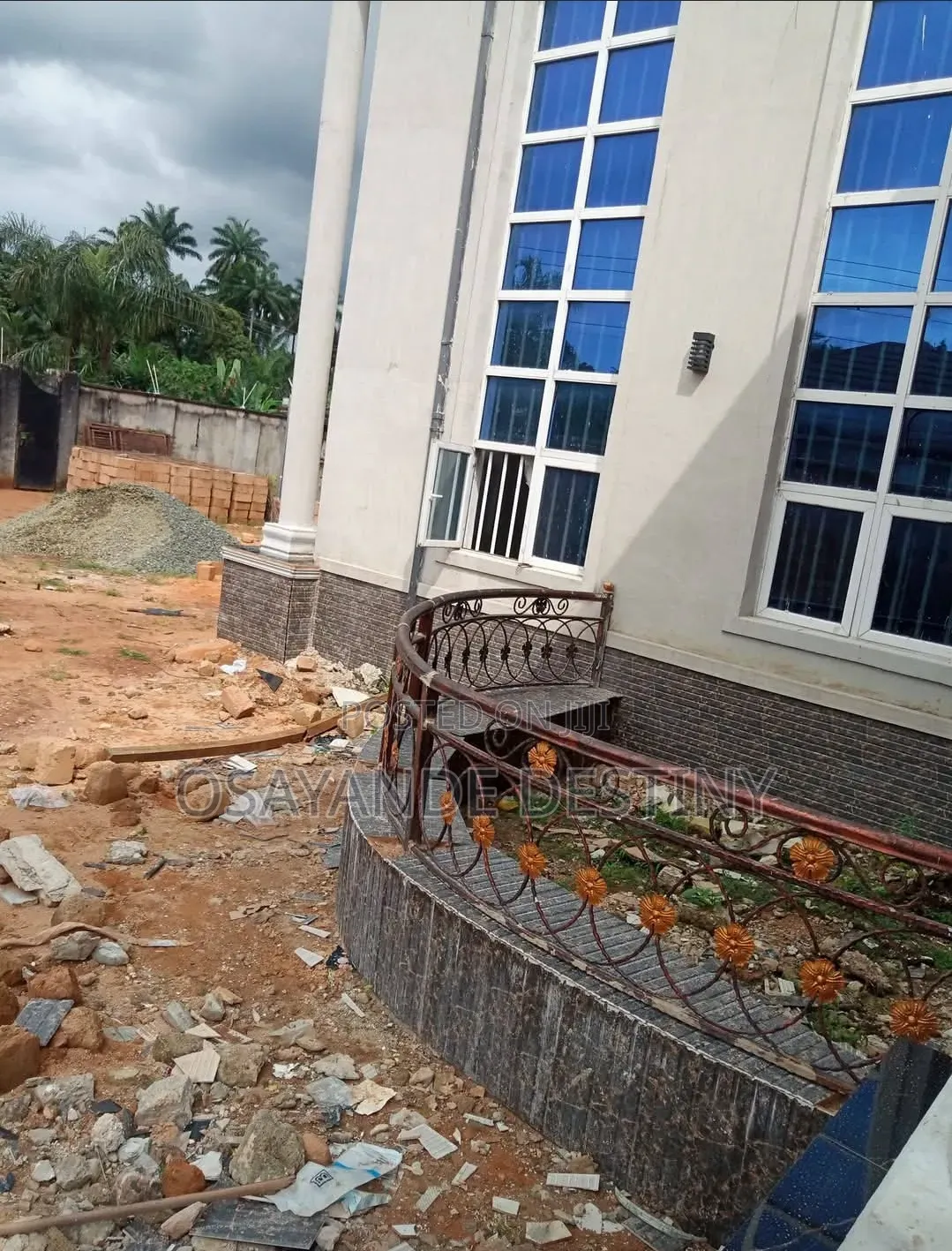 Wrought Iron Handrail