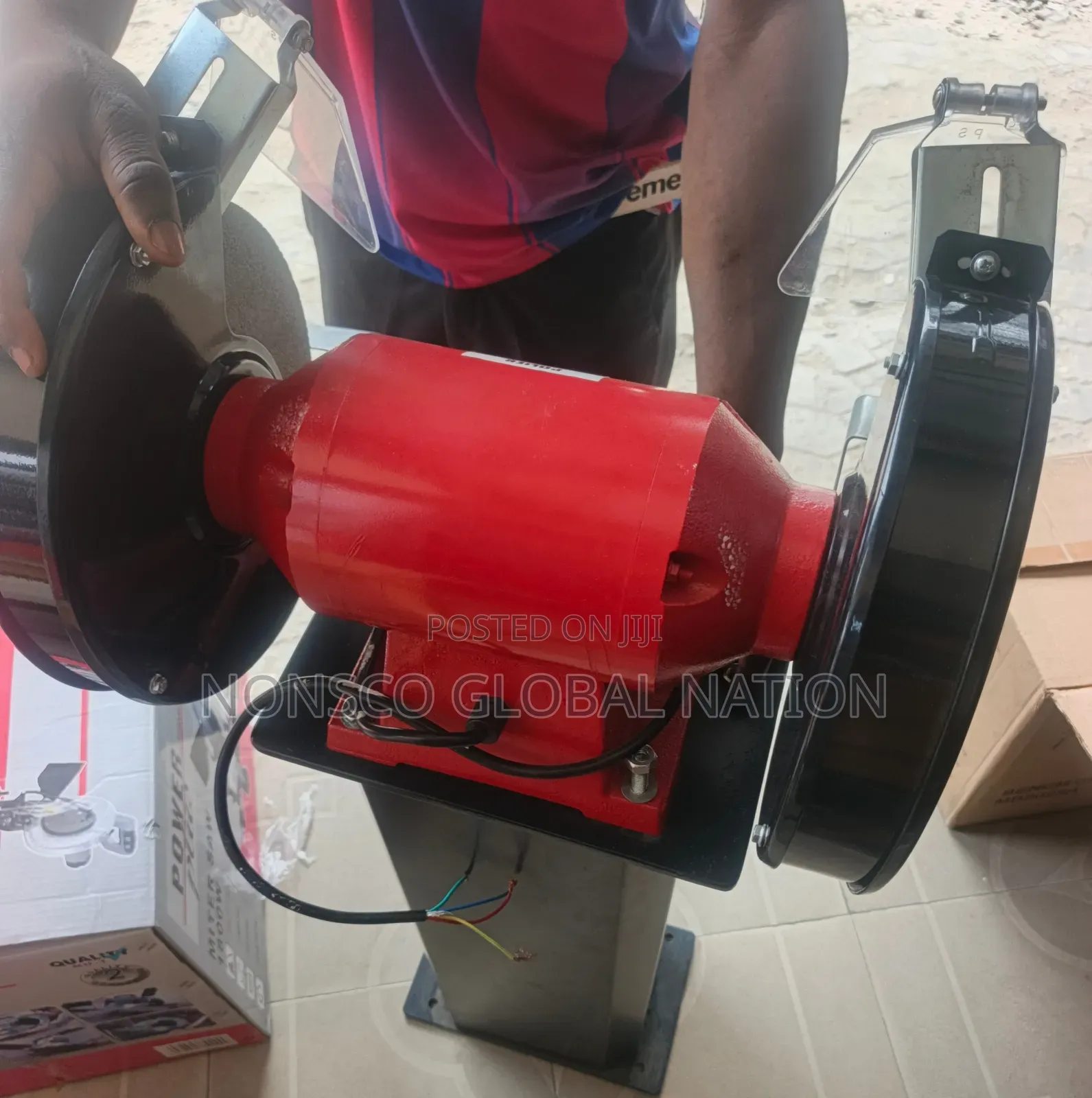 Power Plus Stand Bench Grinder