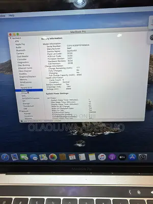 Laptop Apple MacBook Pro 2017 16GB Intel Core i7 SSD 1T