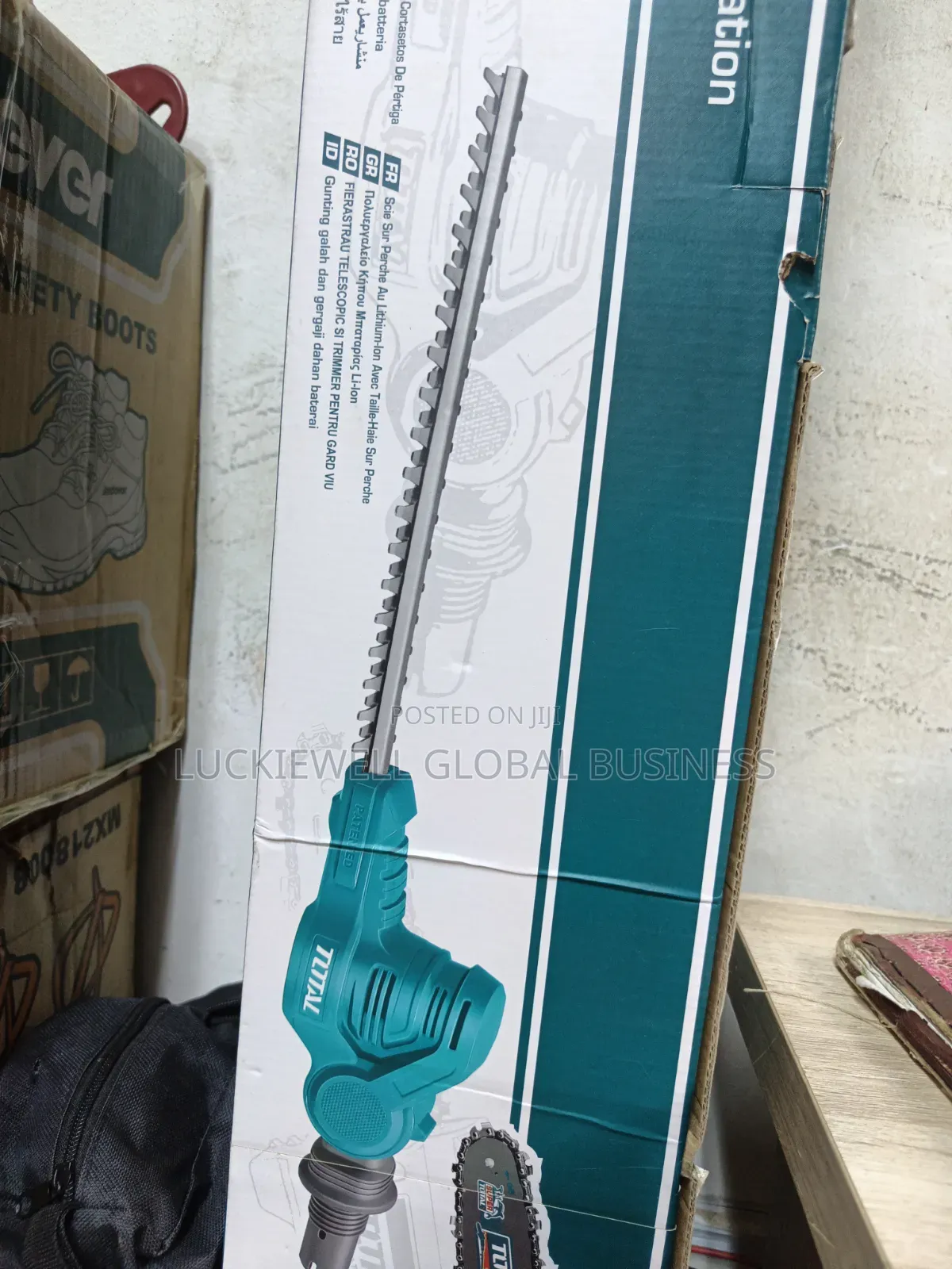 Lithium Pole Saw With Pole Hedge
