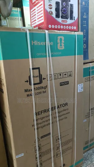 Hisense 615liters of Standing Freezer and Frige