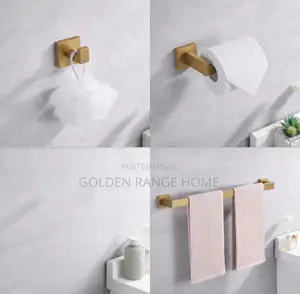 Brushed Gold Tissue Holder