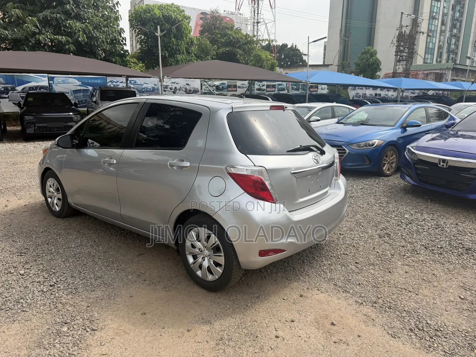 Toyota Yaris 2013 Silver