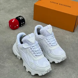 White Louis Vuitton Summit Sneakers