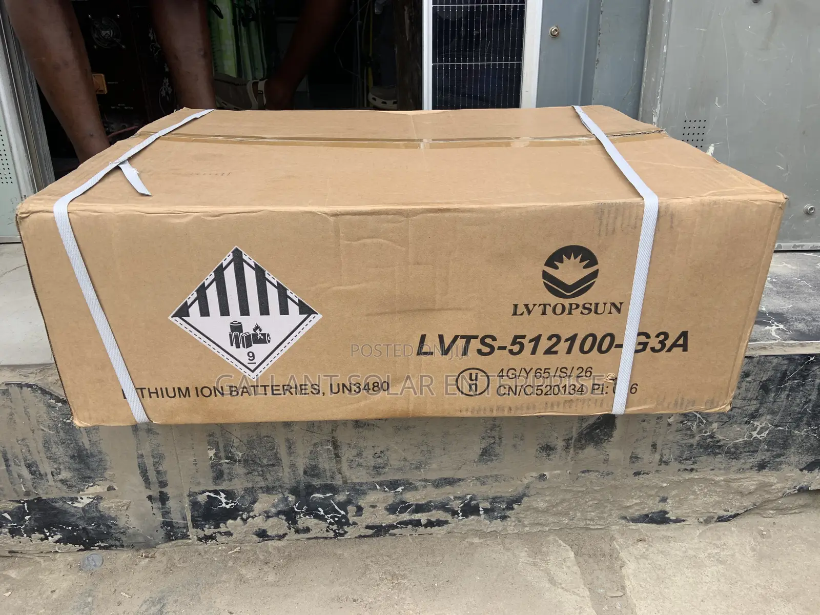 LVTOPSUN 5kwh Lithium Battery 24v