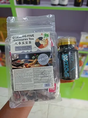 Spidex 20 and Ginseng Five Treasure Tea (Improves Sexual Performance)