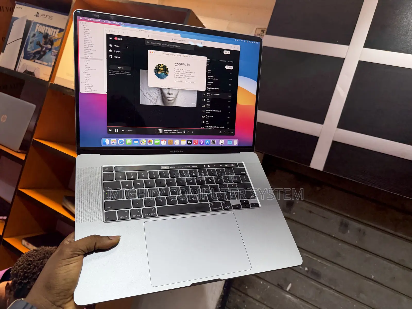 Laptop Apple MacBook Pro 2019 32GB Intel Core i9 SSD 1T