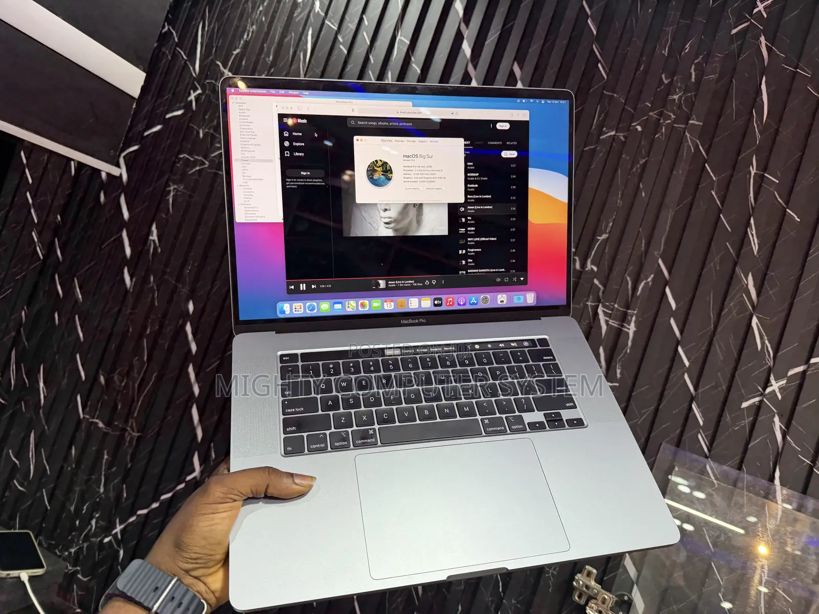 Laptop Apple MacBook Pro 2019 32GB Intel Core i9 SSD 1T