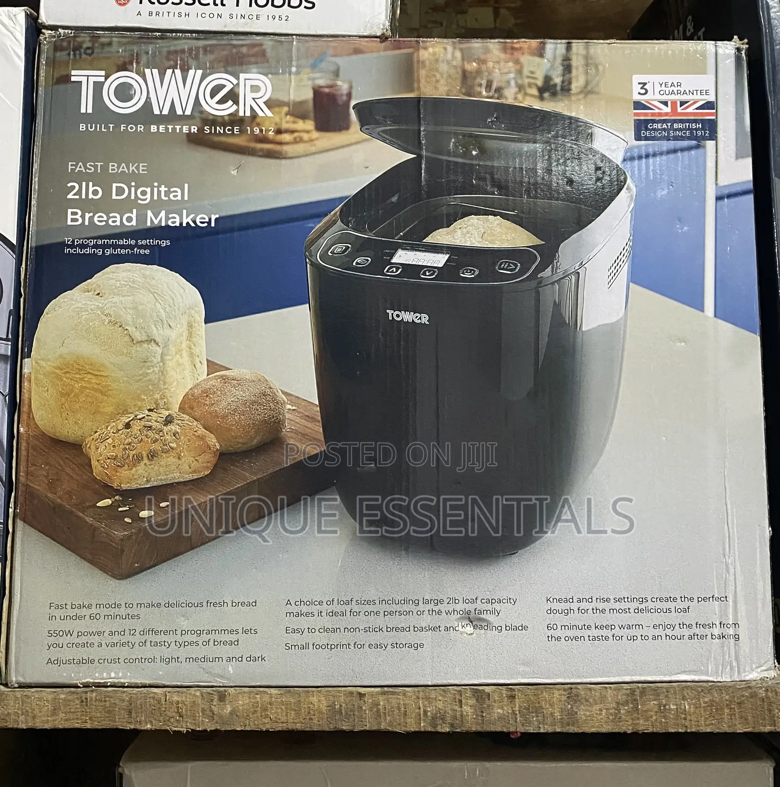 Tower Digital Bread Maker - 550W