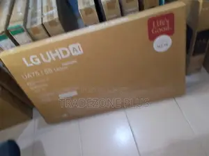 LG UA75 55” Ultra HD Television With AI Processor
