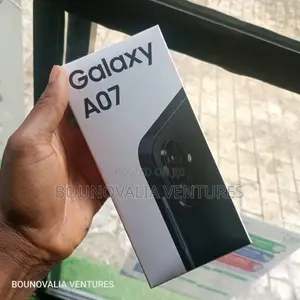 New Samsung Galaxy A07 64 GB Black