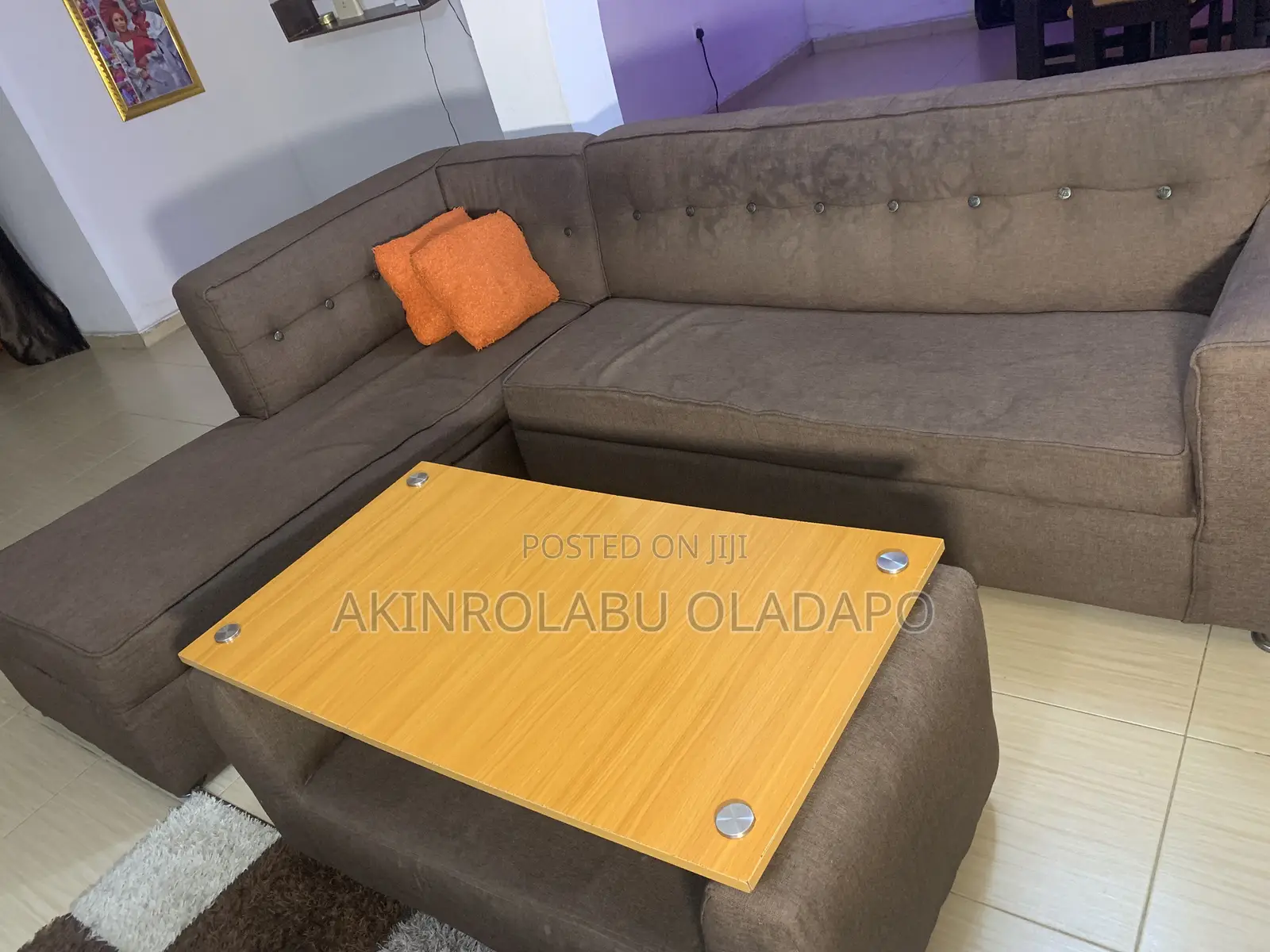 Sitting Room Chair and Table