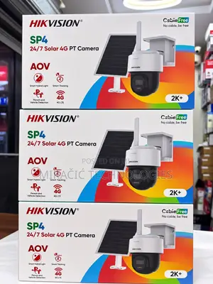 Hikvision PTZ Solar 4G CCTV Camera