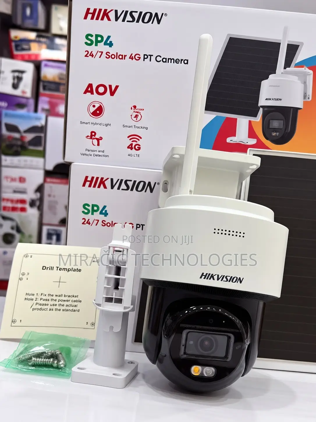 Hikvision PTZ Solar 4G CCTV Camera