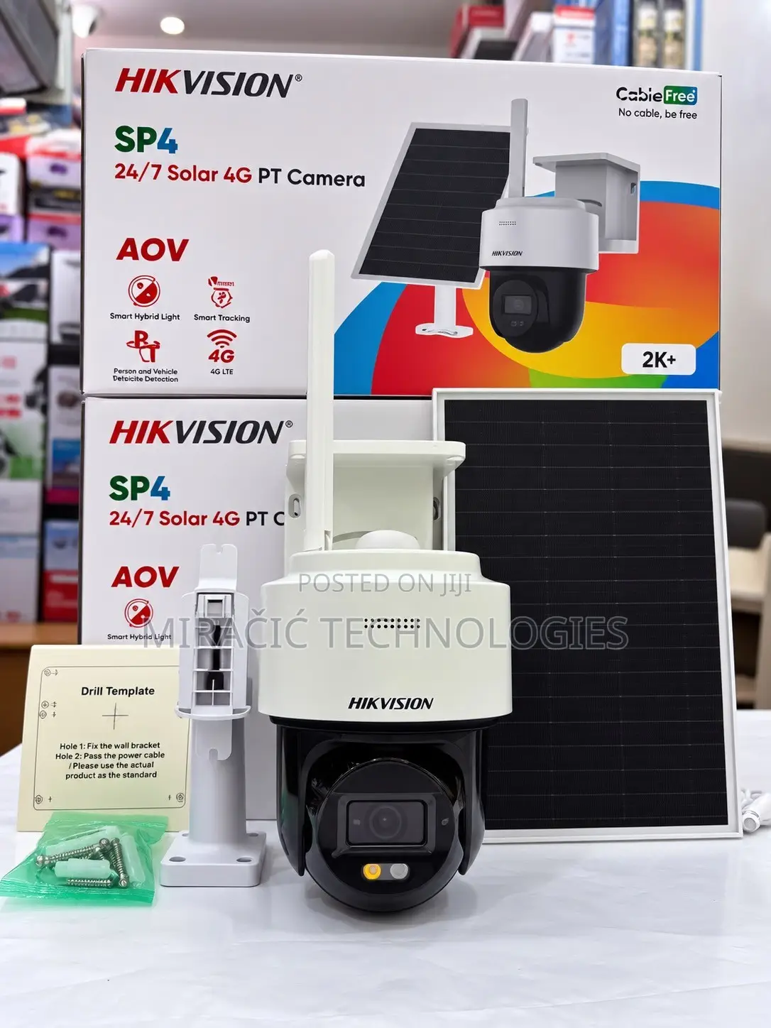 Hikvision PTZ Solar 4G CCTV Camera