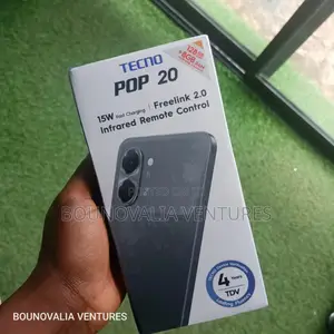 New Tecno Pop 20 128 GB Black