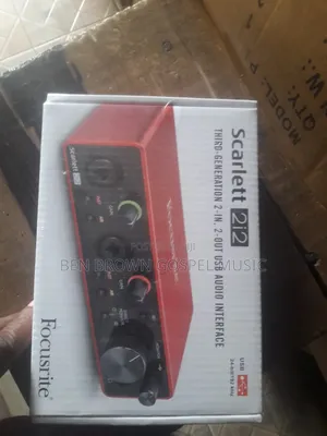 Original Scarlet 2i2 Sound Card (First Generation)