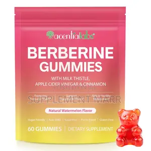 Berberine Gummies With Milk Thistle, Apple CIDER VINEGAR & CINNAMON