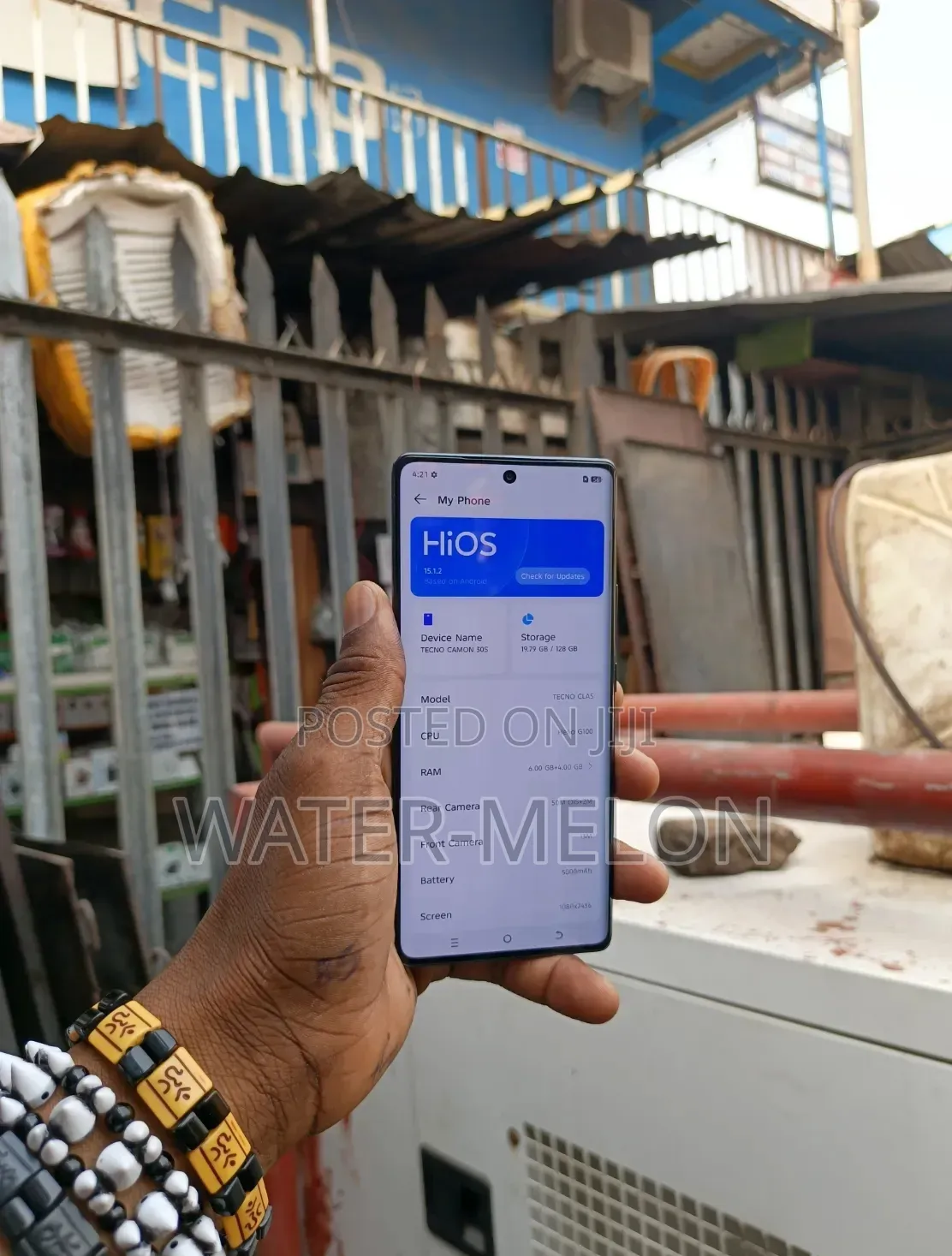 Tecno Camon 30S 128 GB Black
