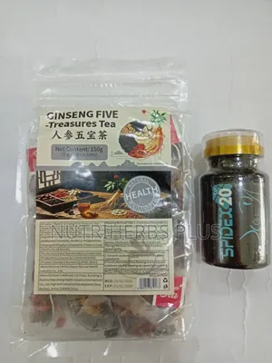 SPIDEX 20 AND GINSENG FIVE TREASURE TEA (Corrects Poor Libido in Women