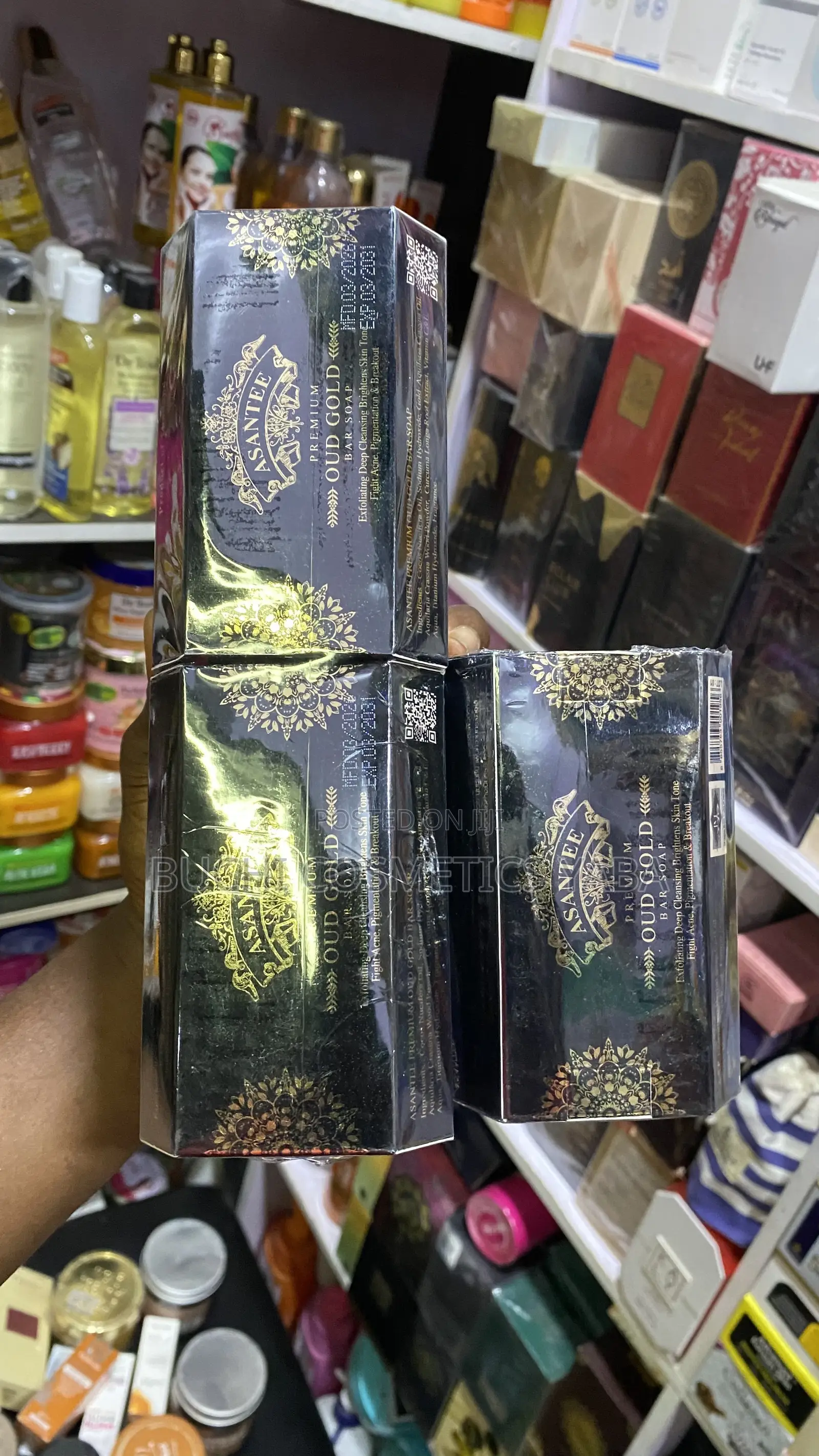 ASANTEE Premium Oud Gold Bar Soap
