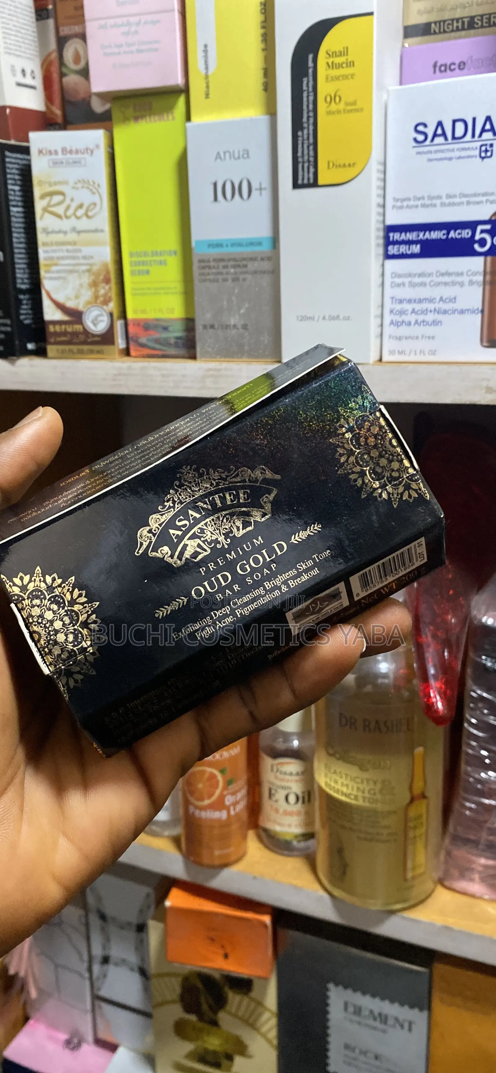 ASANTEE Premium Oud Gold Bar Soap