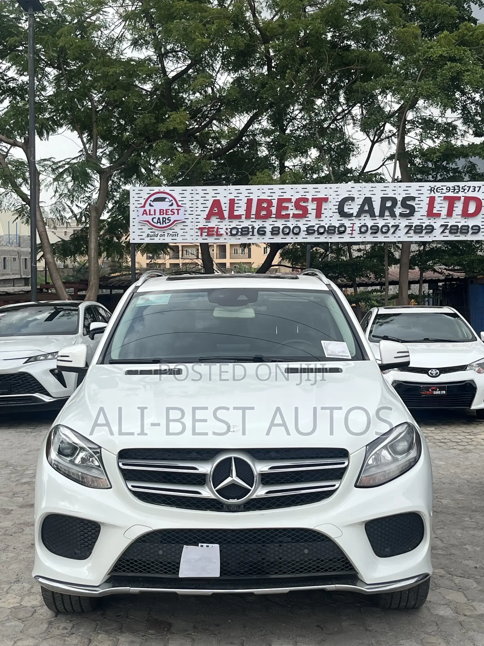 Mercedes-Benz GLE-Class 2016 White
