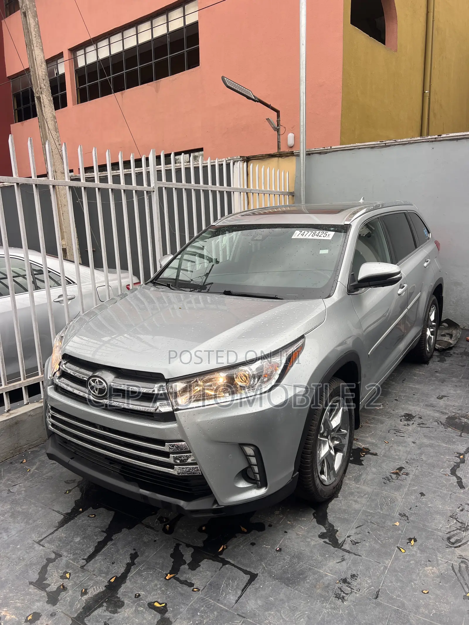 Toyota Highlander 2019 Gray