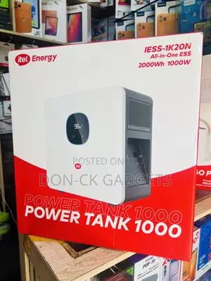 Itel Power Tank 1000W + 2000Wh Portable Power Station