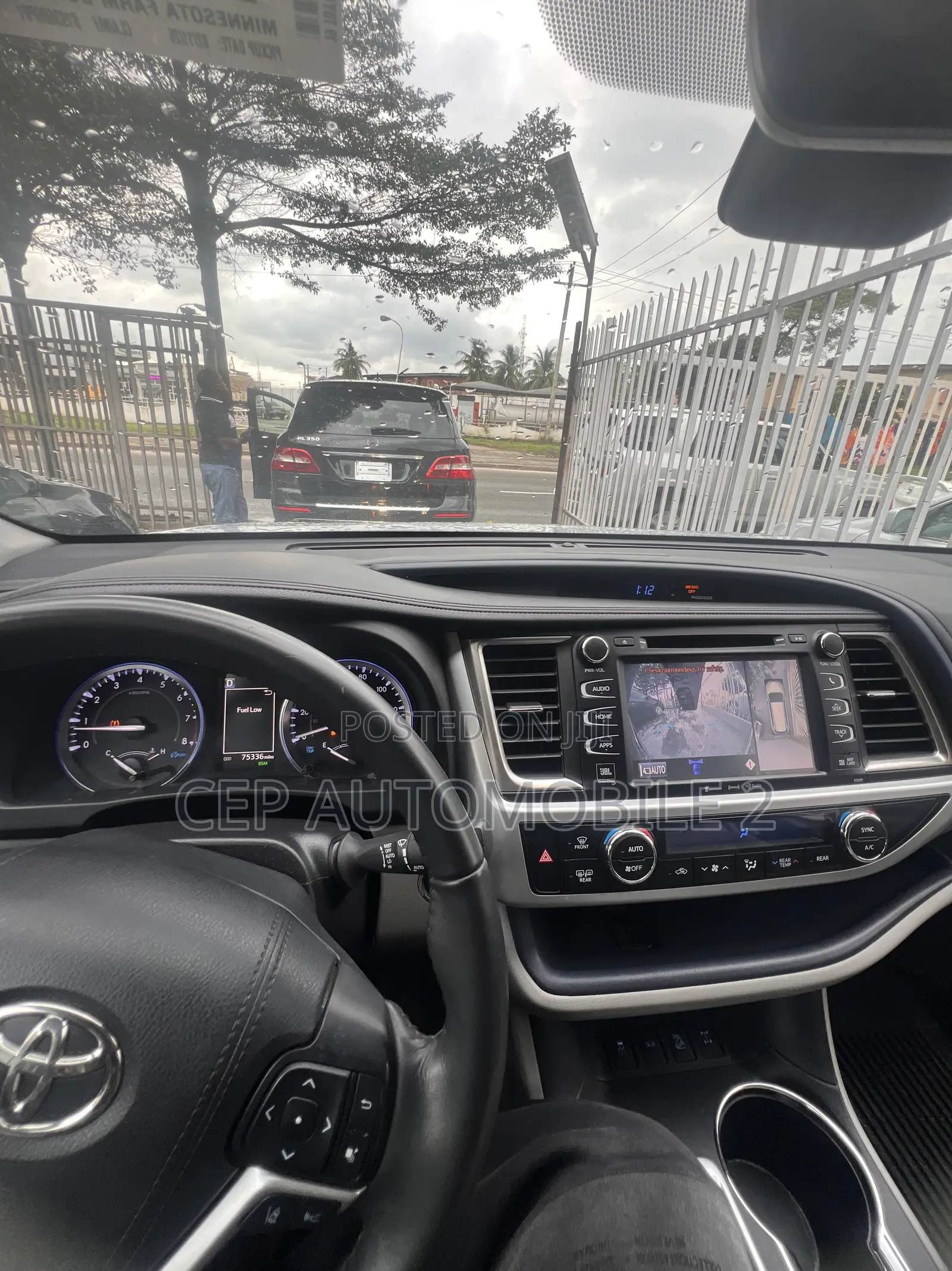 Toyota Highlander 2019 Gray