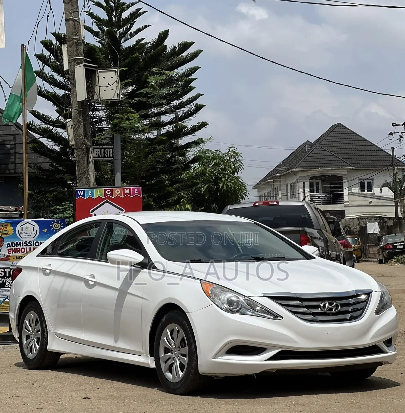 Hyundai Sonata 2013 White