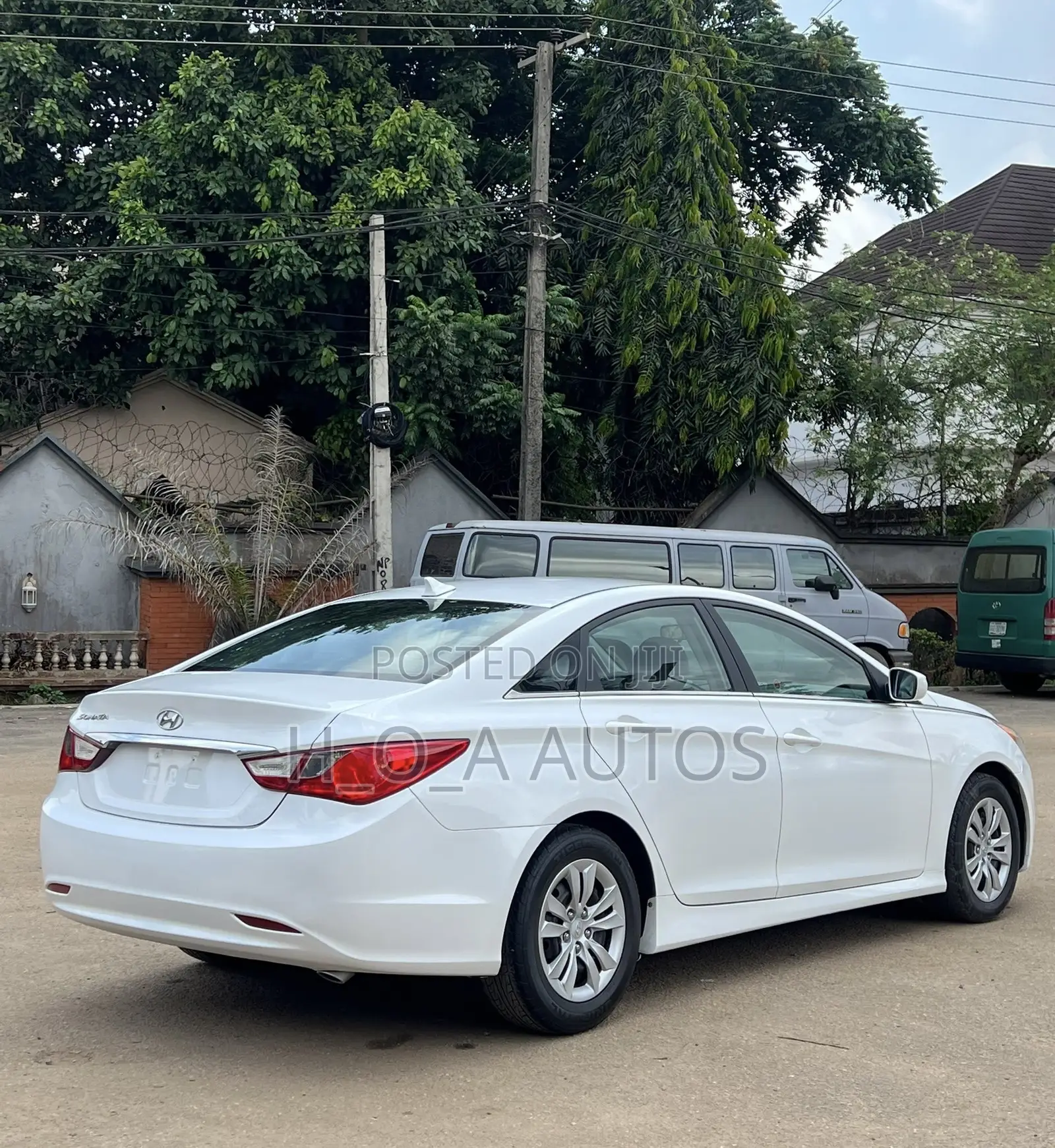Hyundai Sonata 2013 White