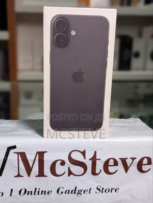 New Apple iPhone 16 Plus 128 GB Black