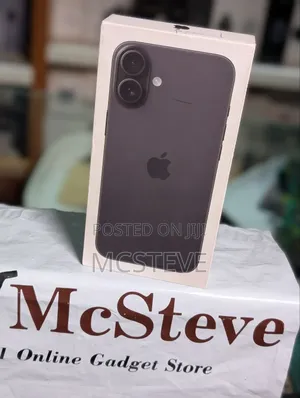 New Apple iPhone 16 Plus 128 GB Black