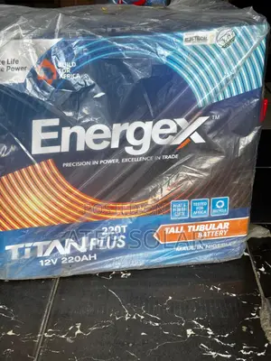 Energex 220ah Tubular Battery 12v