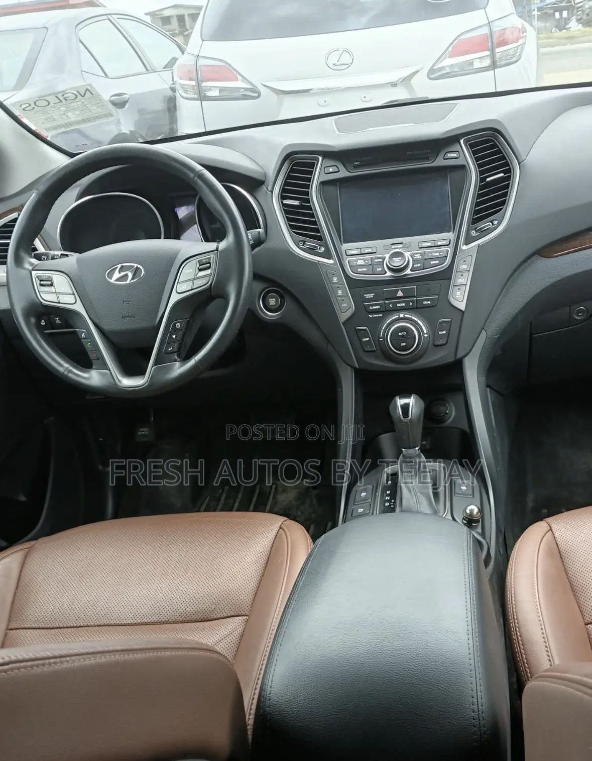 Hyundai Santa Fe 2015 White