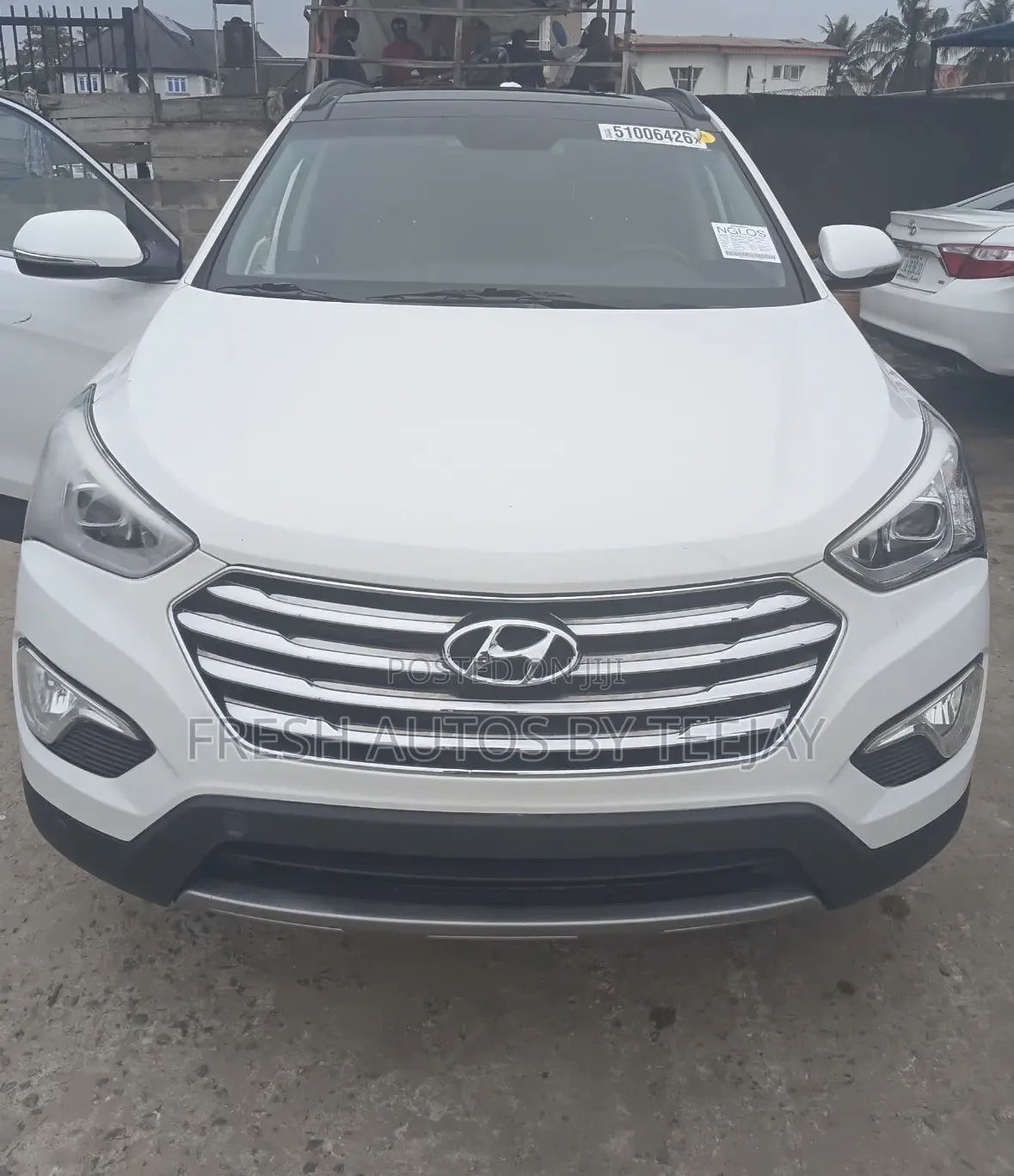 Hyundai Santa Fe 2015 White