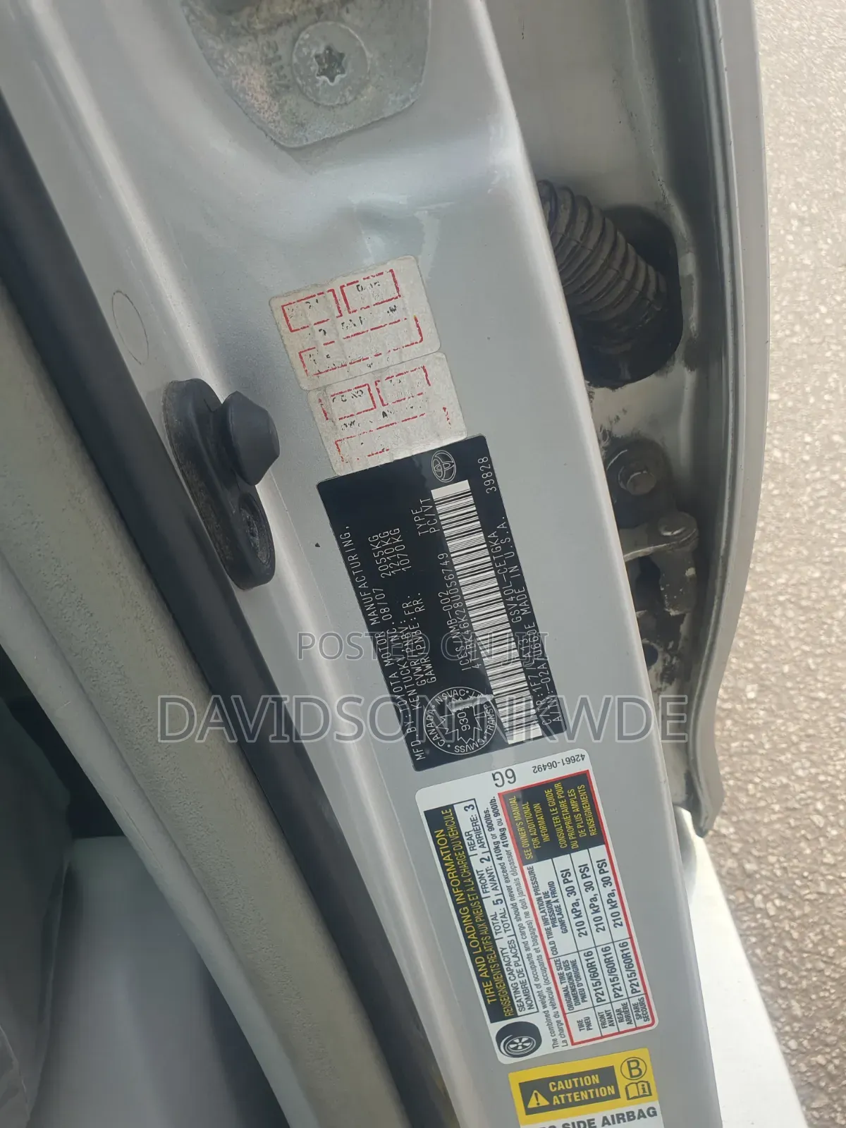 Toyota Camry 2009 Silver